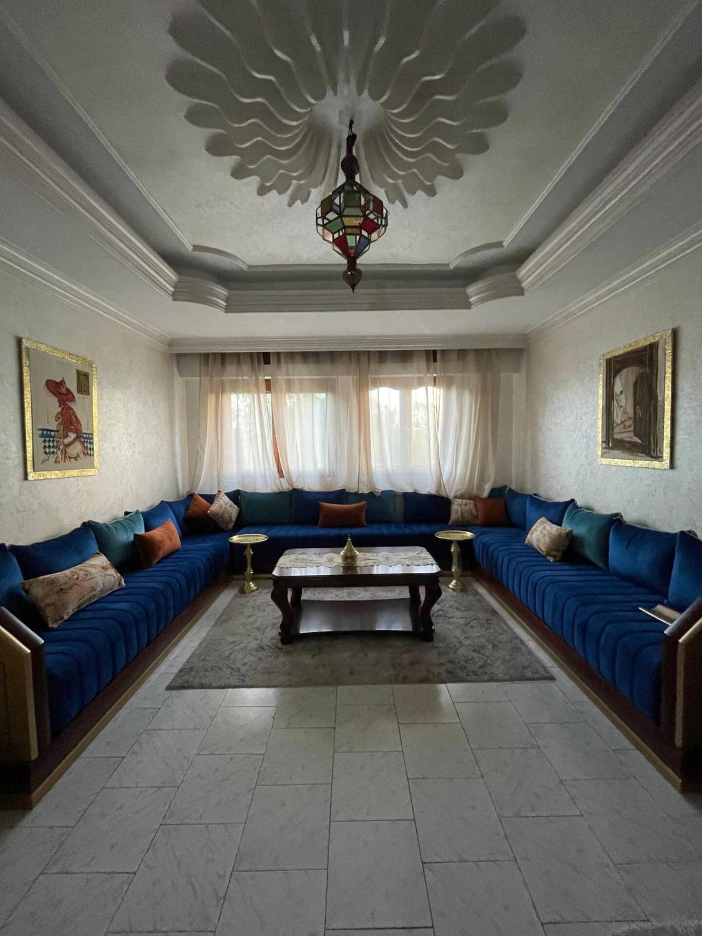 Beautiful 3-Bedroom Apt In The Heart Of Tanger Exterior foto