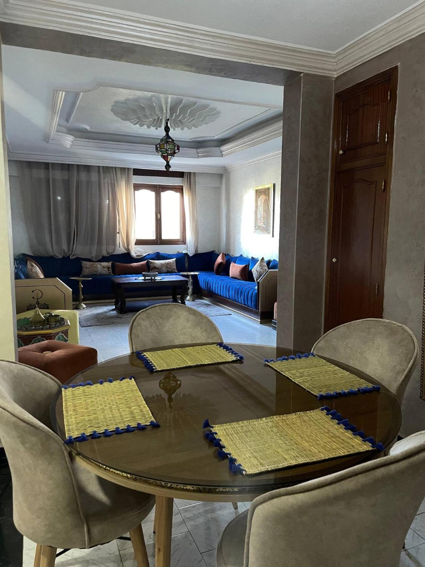 Beautiful 3-Bedroom Apt In The Heart Of Tanger Exterior foto